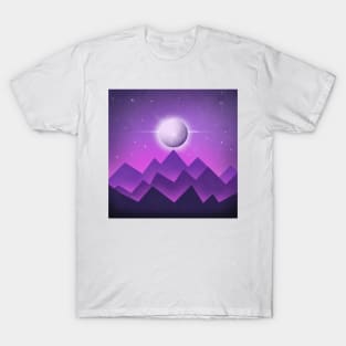 Purple Space Dreams T-Shirt